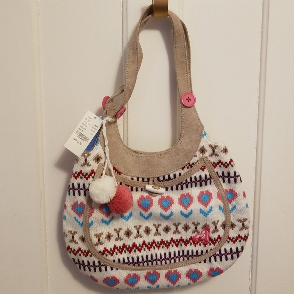 Roxy Knit Handbag NWT
